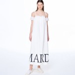 MAXI DRESS MARDI NOUVEAU_WHITE BLACK