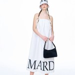 MAXI DRESS MARDI NOUVEAU_WHITE BLACK