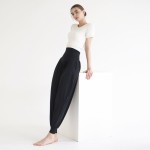 Black Pilates Harem Pants