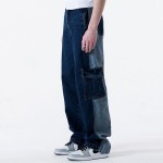 TWO-TONE CARGO PANTS