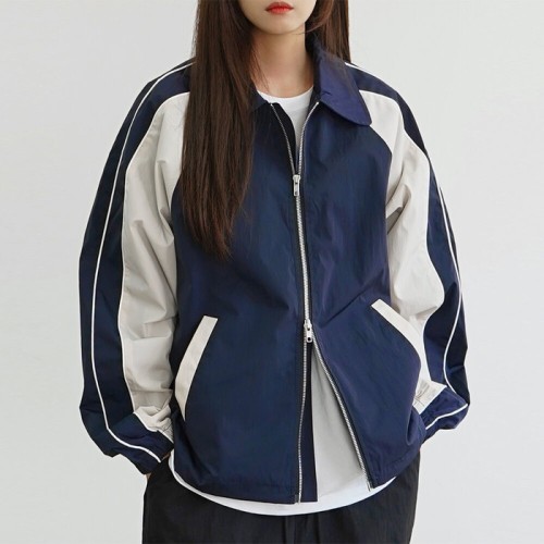 Piping Line Nylon Jacket