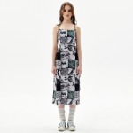 ARCHIVE PRINTING SLEEVELESS LONG DRESS