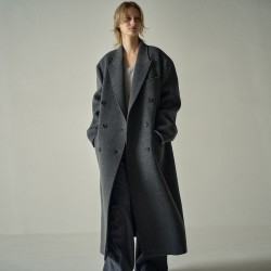 Cashmere double coat