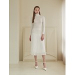 Logo Embo Turtleneck T IVORY