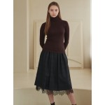 Logo Embo Turtleneck T Burgundy