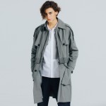 Unique trench coat CTS22FWBY940