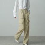 WIDE POCKET CARGO PANTS SAND