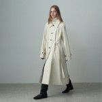 FLARED BELTED TRENCH COAT