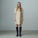 ALPACA BLENDED HALF SLEEVE DRESS