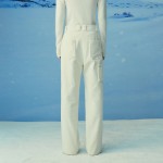 CORDUROY WIDE PANTS CREAM