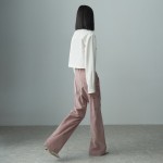 CORDUROY WIDE PANTS INDI PINK