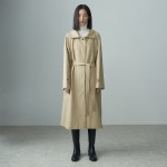 HIDDEN BOTTON BELTED TRENCH COAT 