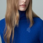 TURTLENECK LONG SLEEVED TOP BLUE