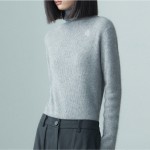 TURTLENECK LONG SLEEVED TOP GRAY