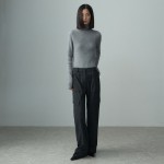 TURTLENECK LONG SLEEVED TOP GRAY