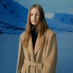 BELTED WOOL BLEND COAT SAND