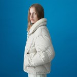 QUILTED PADDED JACKET BONE