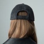 SIGNATURE LOGO FLEECE CAP GRAY