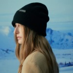 WOOL BASIC LABELED BEANIE