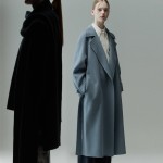 HANDMADE WOOL BLEND COAT CLOUD