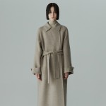 HANDMADE WOOL BLEND COAT MOCHA