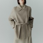 HANDMADE WOOL BLEND COAT MOCHA