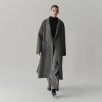 HERRINGBONE HANDMADE WOOL COAT