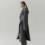 HERRINGBONE HANDMADE WOOL COAT