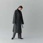 HERRINGBONE HANDMADE WOOL COAT