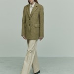 ANGORA SILK HANDMADE JACKET OLIVE