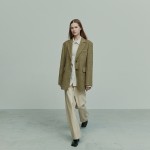 ANGORA SILK HANDMADE JACKET OLIVE